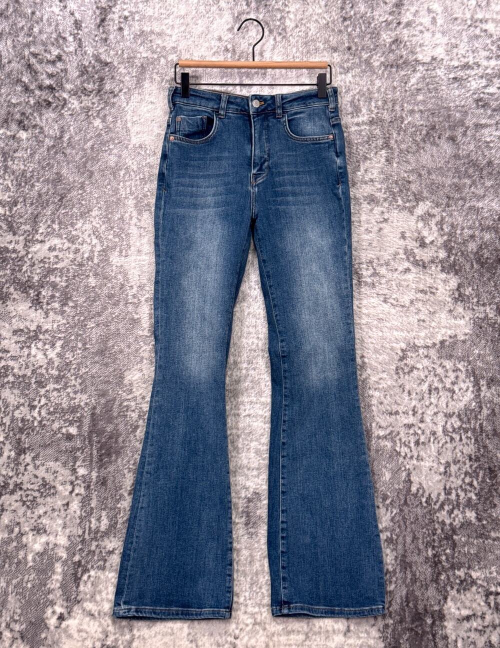 Anthropologie Jeans 26 Womens Pilcro High Rise Flare Full Length